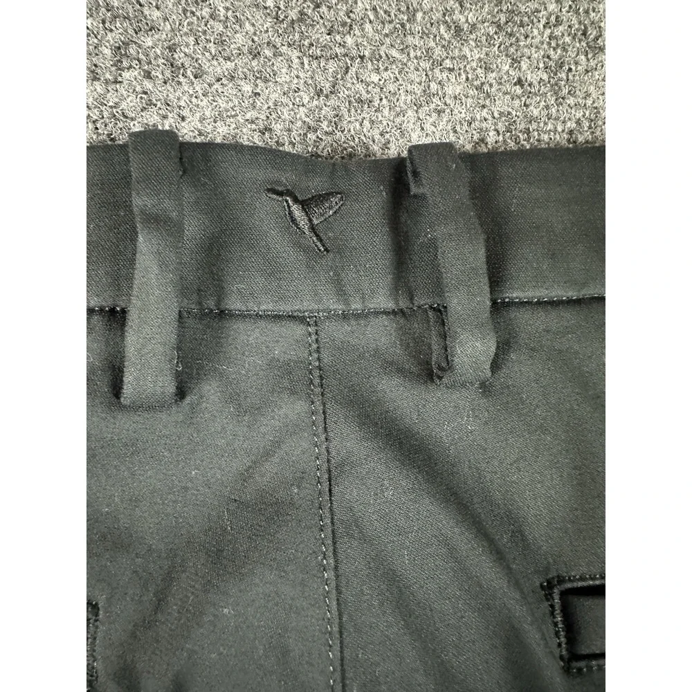 Birddogs Pants Mens 34x32 Tapered Chino Stretch Golf Casual Black Athletic